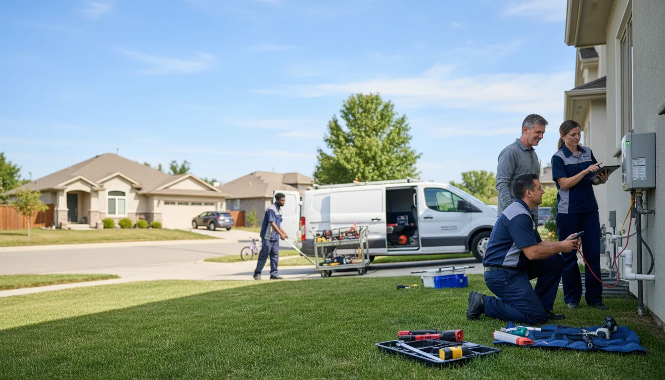 Tankless water heater service in Winterhaven, CA